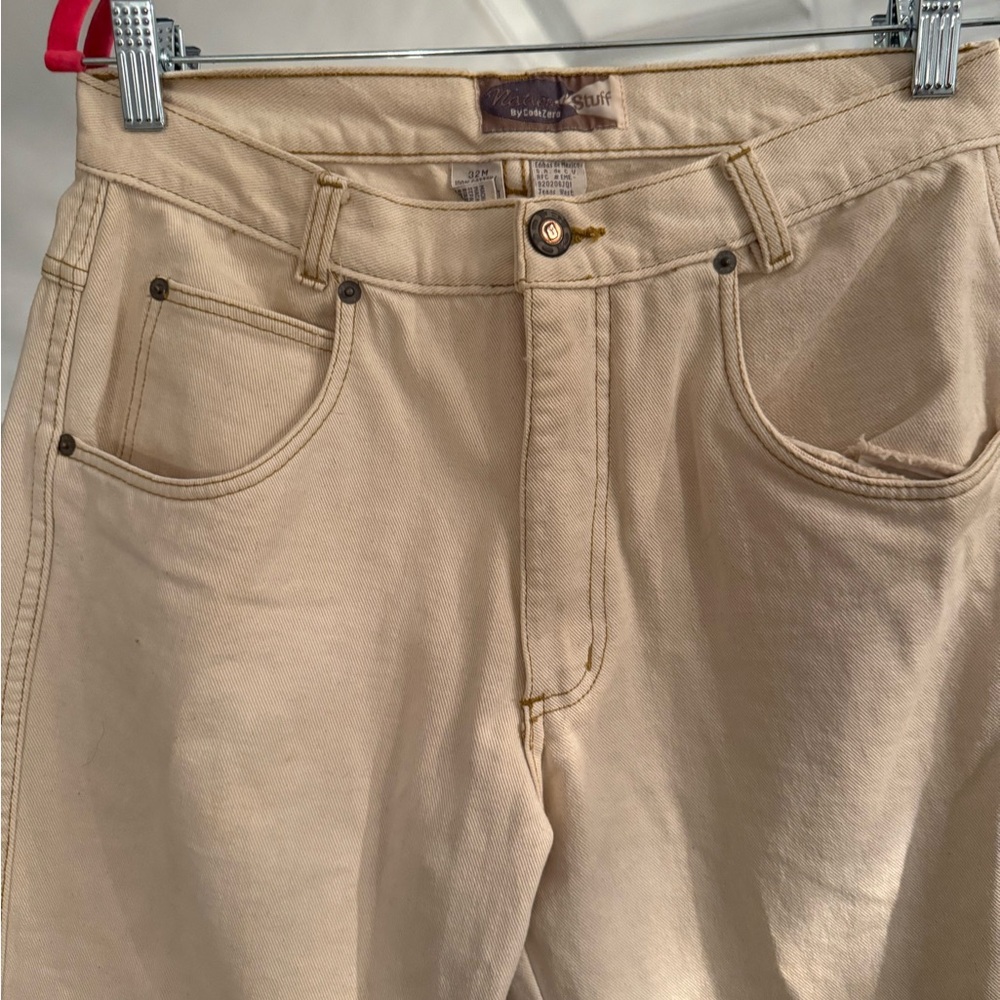Natural Stuff By Code Zero Women's Cream Jeans - image 2